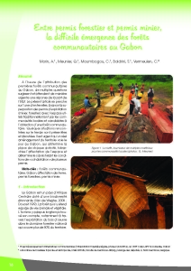 Morin A. et al._ Forêts communautaires Gabon