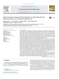 Artu S. et al._Impact of spatio-temporal shade dynamics on wheat growth_Europ J Agron_PR2017_poster