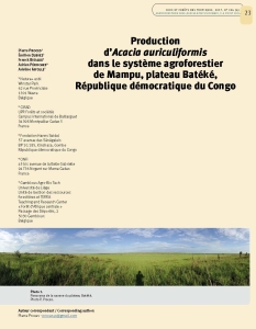 Proces et al._Production d’Acacia auriculiformis