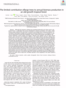 Ligot G. et al._The limited contribution of large trees_PR2018_poster