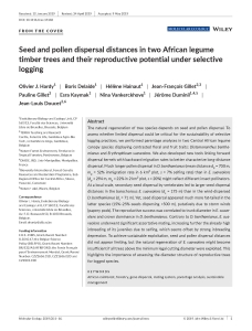 Hardy O.J. et al._Seed and pollen dispersal distances_MolEcol