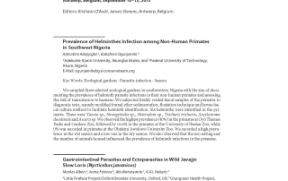 Haurez et al._Impacts of Western Lowland Gorillas_Folia Primatologica_PR2013