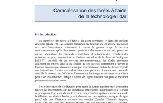 Michez et al. Caractérisation des forêts à l’aide de la techno lidar_PR2016