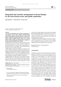 Riguelle et al._Annals of Forest Science_Integrated and systemic management of storm damage